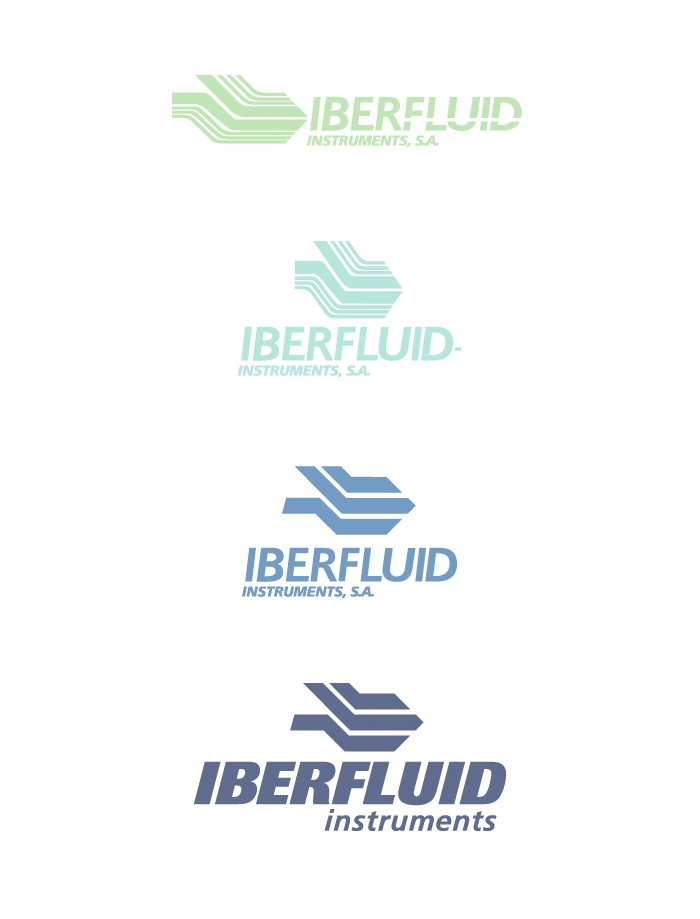 Evolución logotipo Iberfluid, evolució logotip, logotype evolution